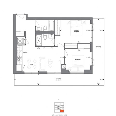 22 John St. Studio-2 Beds Apartment for Rent - Photo Gallery 81